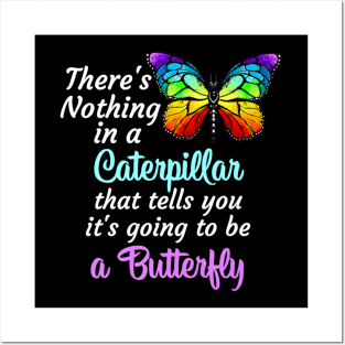 Caterpillar Butterfly Posters and Art